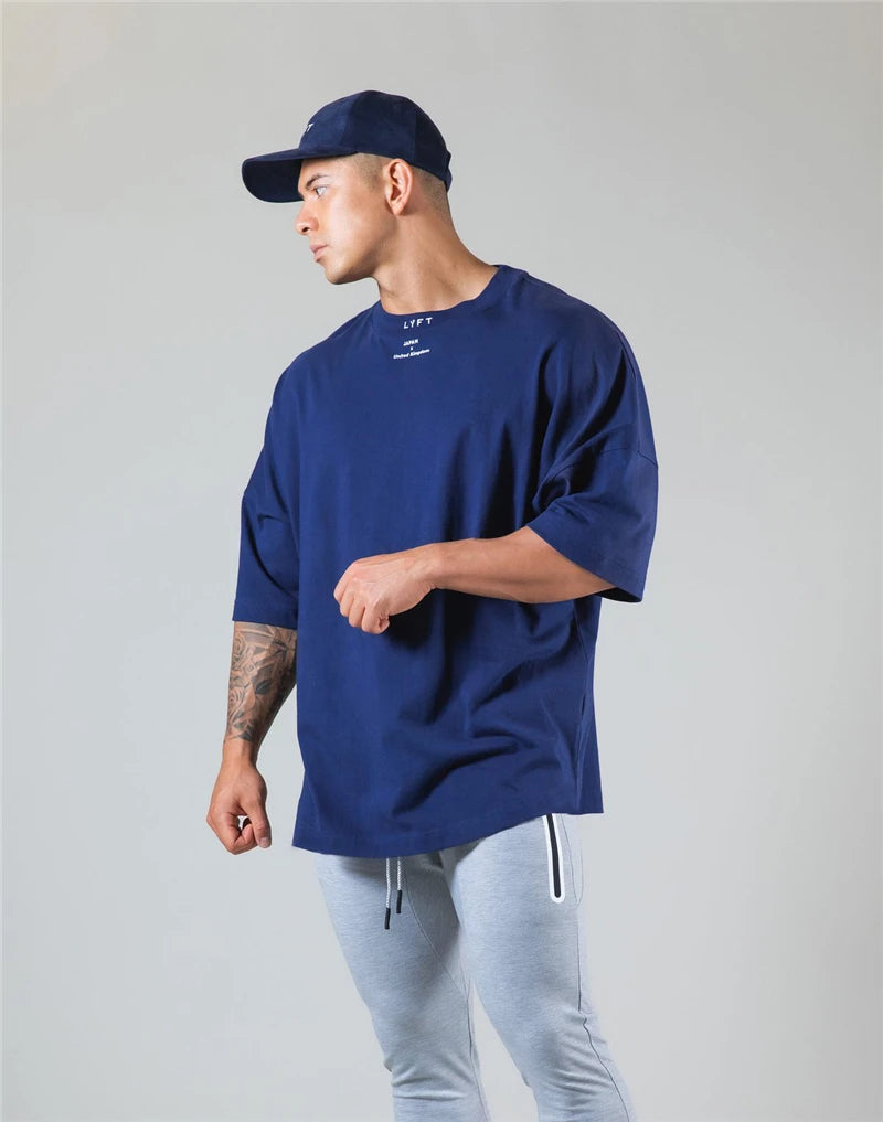 Men’s Cotton Gym T-Shirt M-XXXL