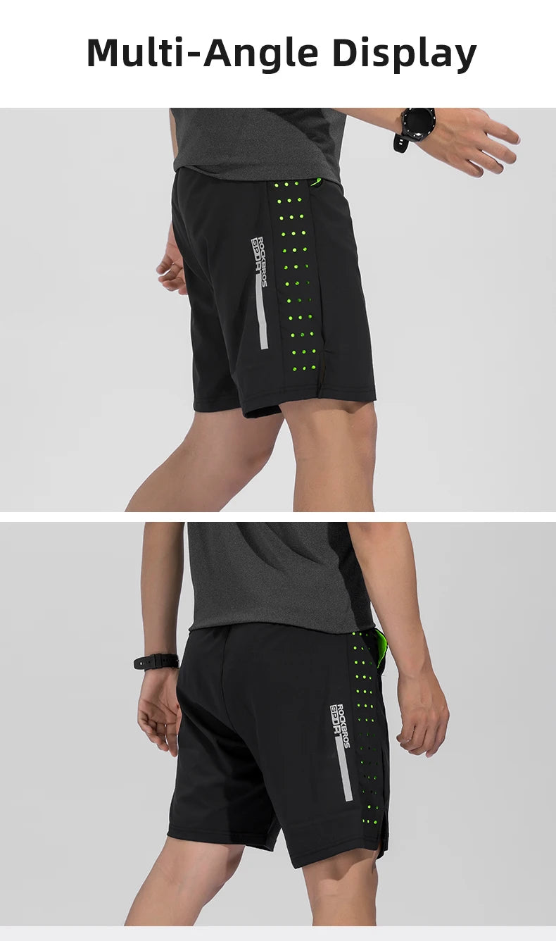 ROCKBROS Running Shorts Unisex Clothing Exercise Gym Shorts