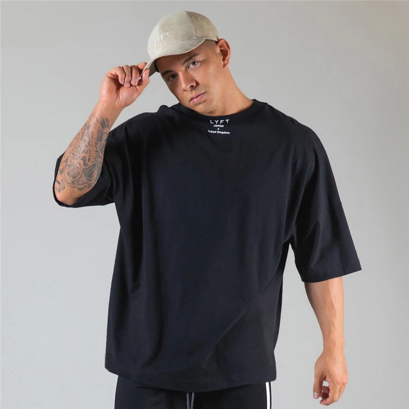 Men’s Cotton Gym T-Shirt M-XXXL
