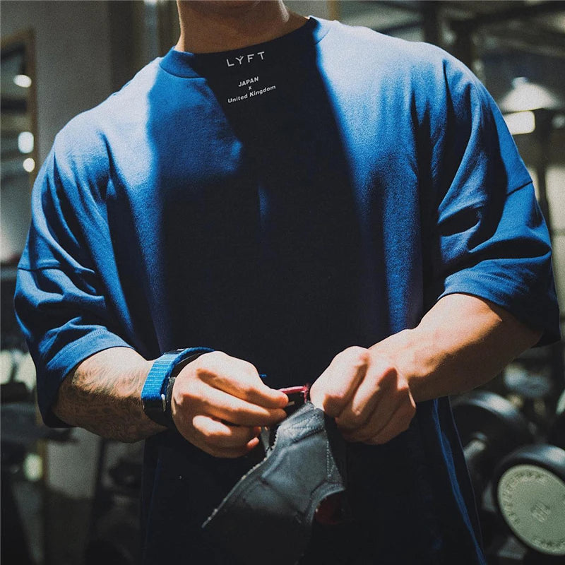 Men’s Cotton Gym T-Shirt M-XXXL