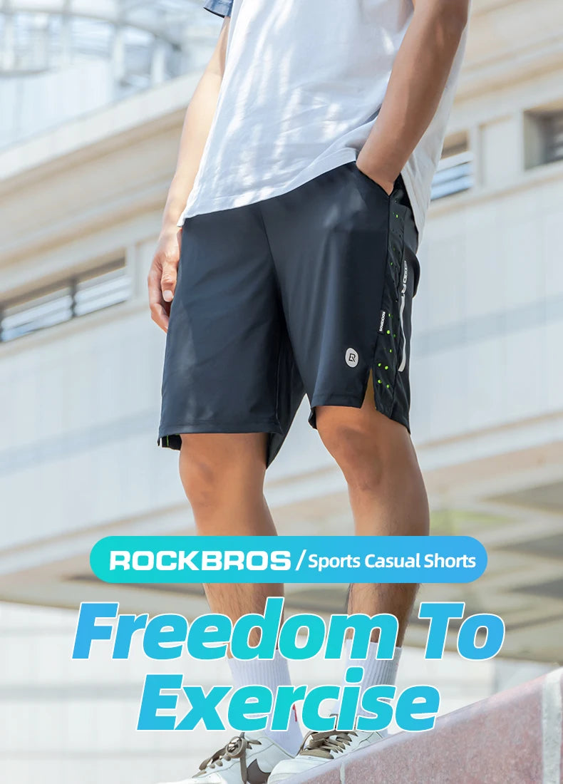 ROCKBROS Running Shorts Unisex Clothing Exercise Gym Shorts