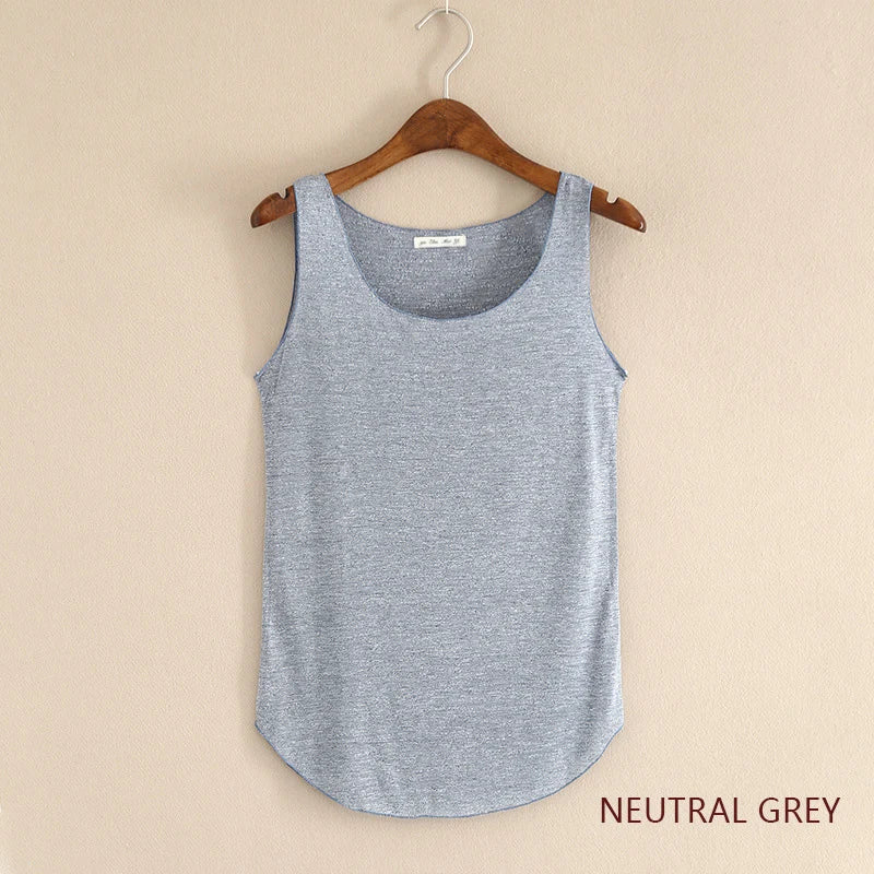 Plus Size Women's Summer Cotton Tank Top
