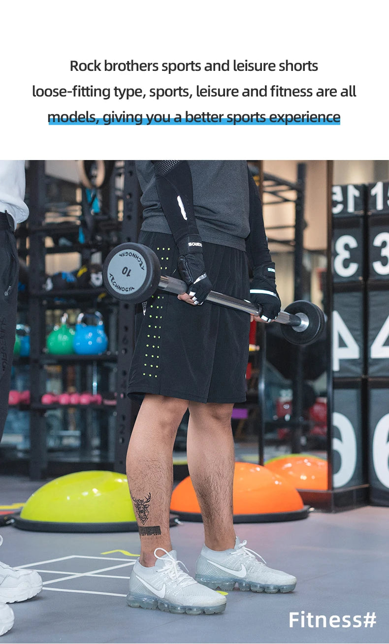 ROCKBROS Running Shorts Unisex Clothing Exercise Gym Shorts