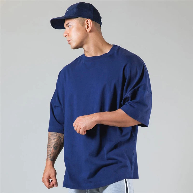 Men’s Cotton Gym T-Shirt M-XXXL