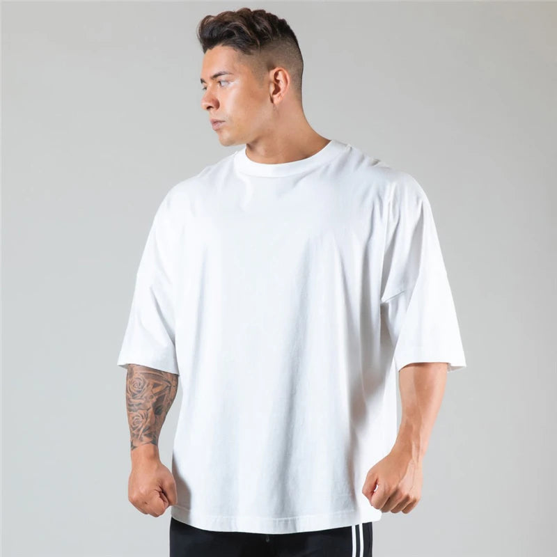 Men’s Cotton Gym T-Shirt M-XXXL