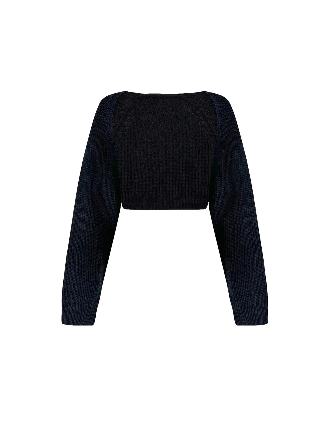 Women’s Ribbed Shrug Cardigan – Raglan Sleeve Open Front Knit