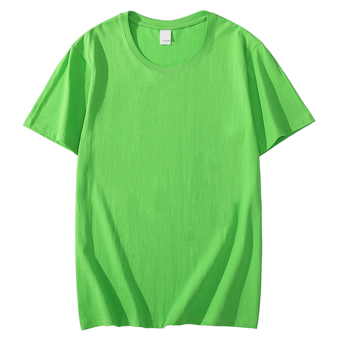 Solid Color Heavyweight Cotton T-Shirt (S-4XL, 8 Colors)