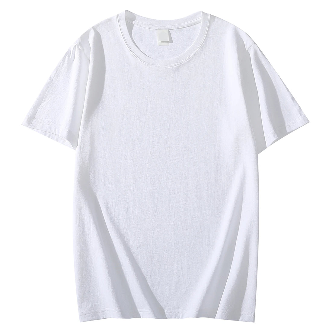 Solid Color Heavyweight Cotton T-Shirt (S-4XL, 8 Colors)