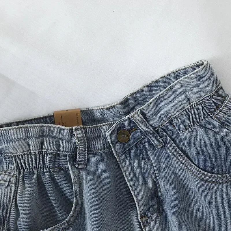 Women’s High-Waist Denim Shorts