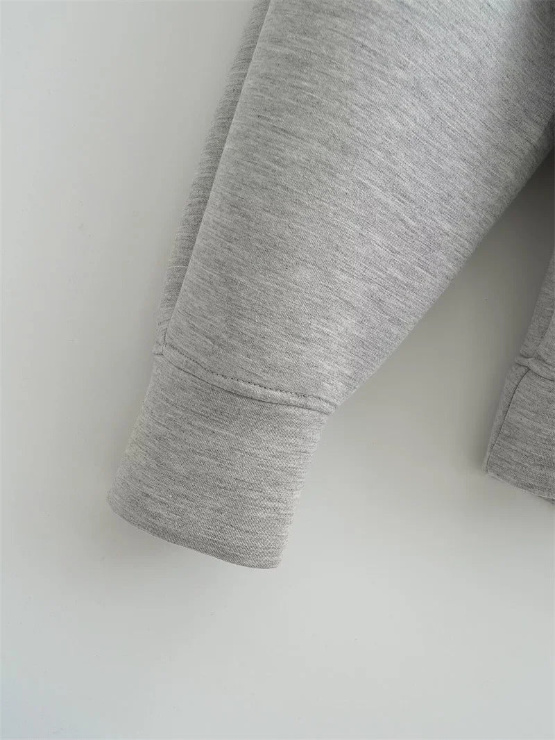 Women’s Oversized Zipper Hoodie