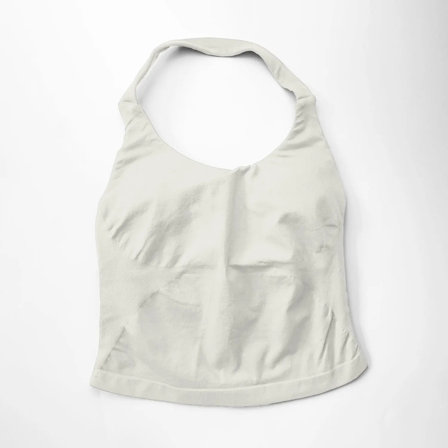 NCLAGEN Women's Padded Halter Gym Top – Strappy Longline Activewear