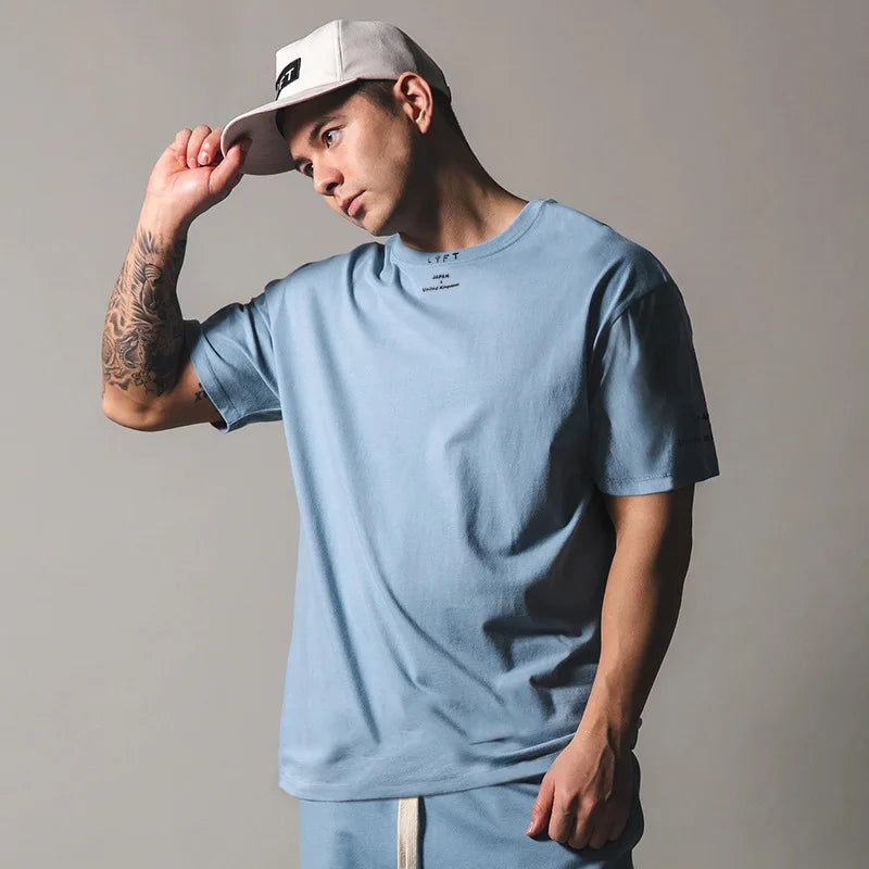 Men’s Cotton Gym T-Shirt M-XXXL