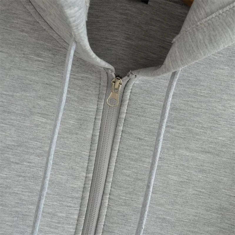 Women’s Oversized Zipper Hoodie