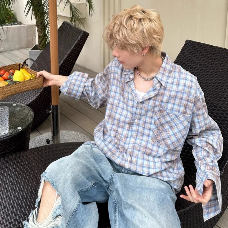 Urban Long Sleeve Shirt with Chest Pockets