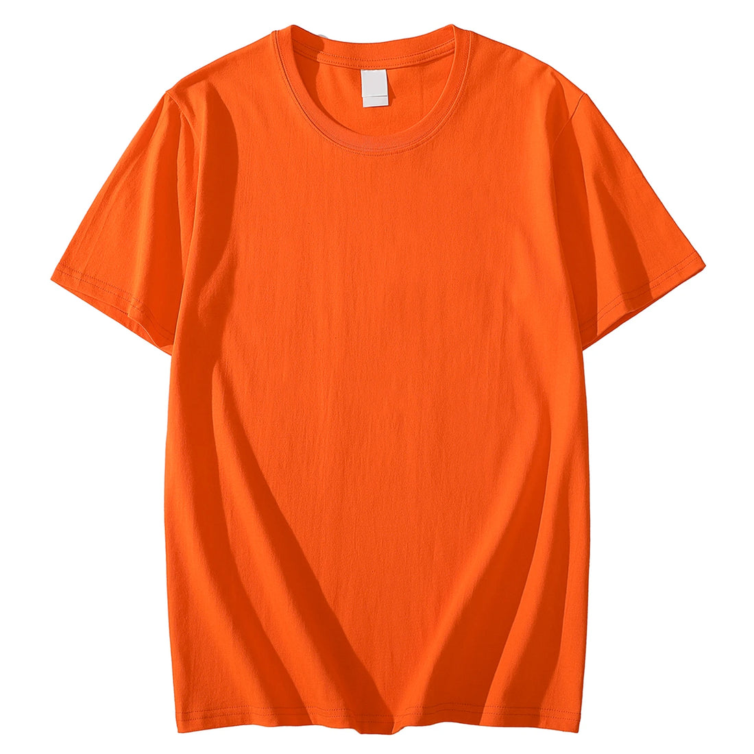 Solid Color Heavyweight Cotton T-Shirt (S-4XL, 8 Colors)