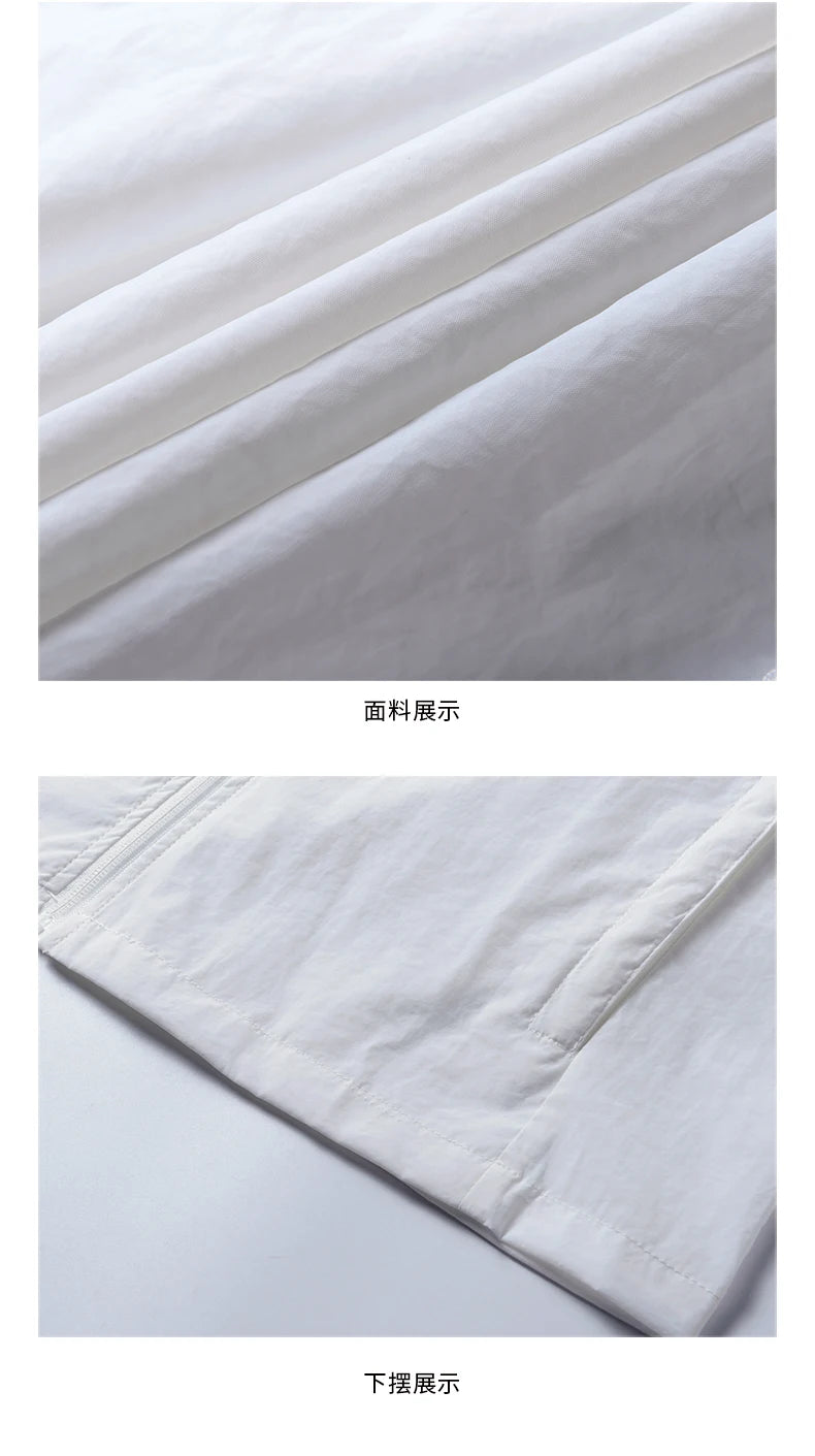 Summer Hooded Jacket – Quick-Dry Sun Protection Windbreaker for Men & Women