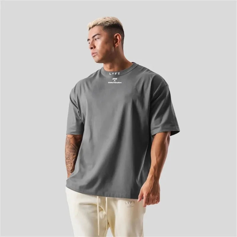 Men’s Cotton Gym T-Shirt M-XXXL