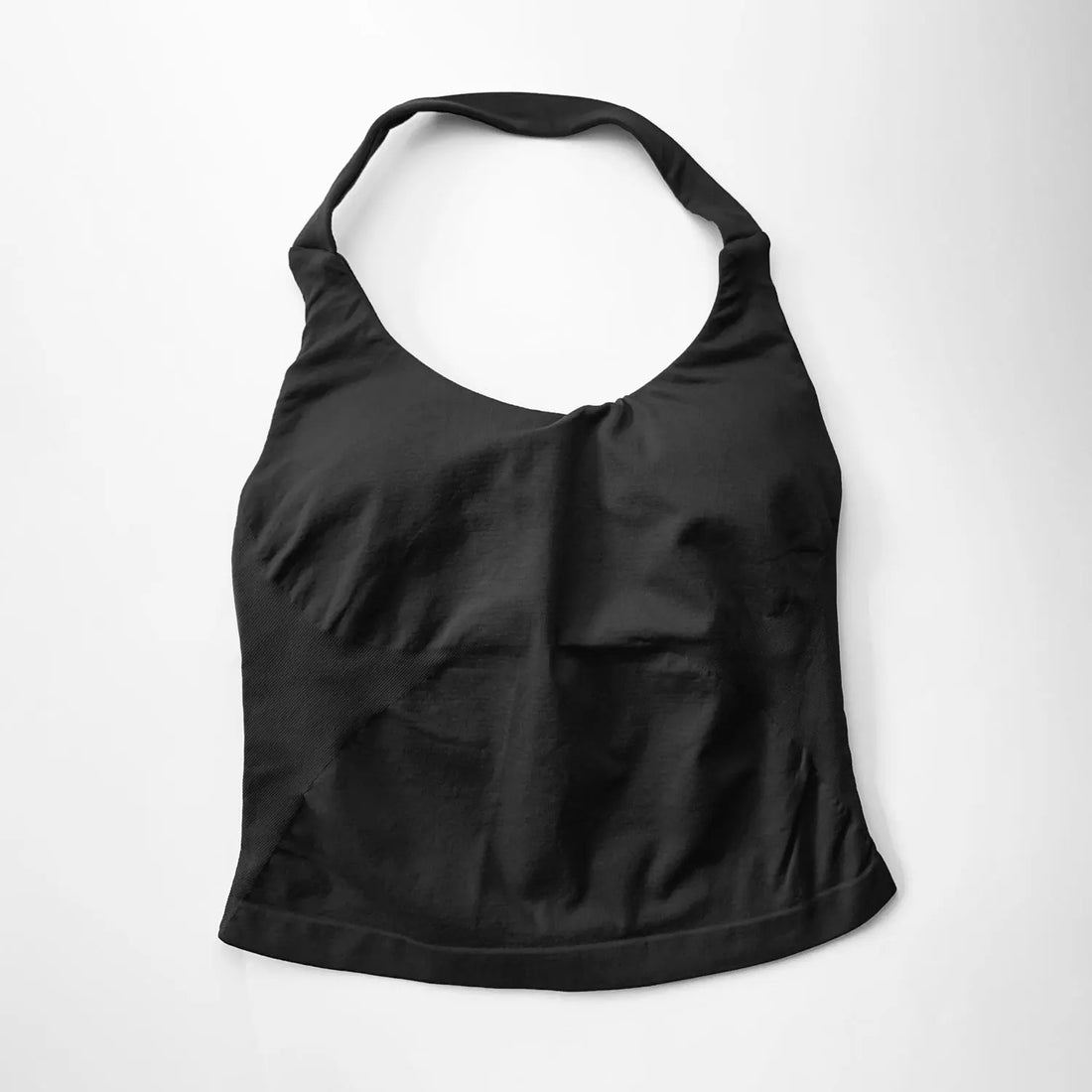 NCLAGEN Women's Padded Halter Gym Top – Strappy Longline Activewear