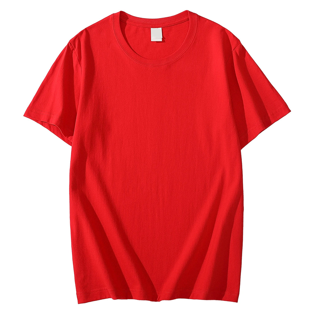 Solid Color Heavyweight Cotton T-Shirt (S-4XL, 8 Colors)