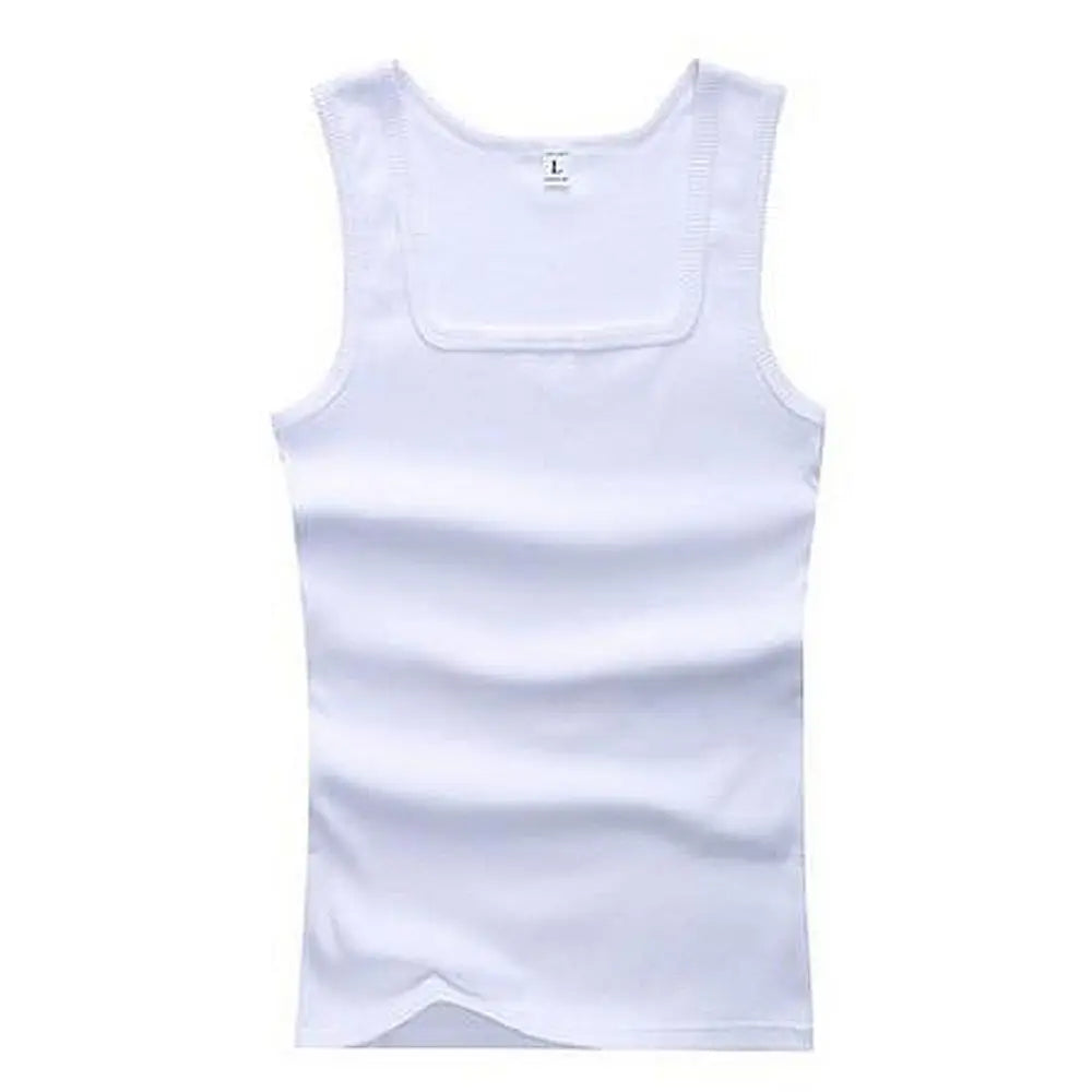 Unisex Cotton Sleeveless Tank Top – Summer Fitness Shirt