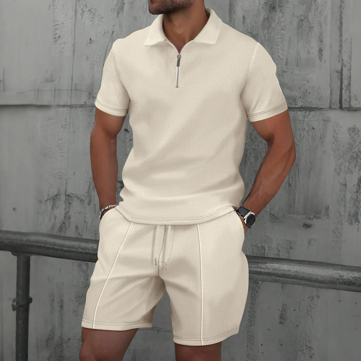Men’s Waffle Knit Summer Set