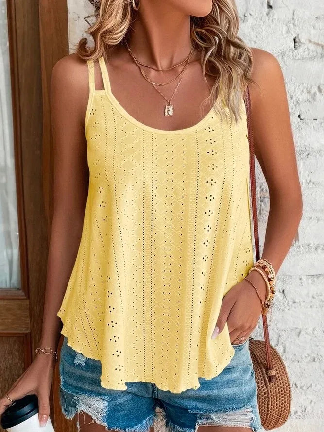 Boho Hollow Out Camisole