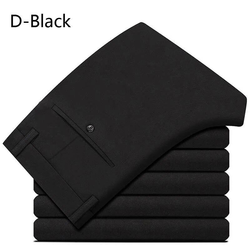 Summer Business Casual Elastic Suit Pants