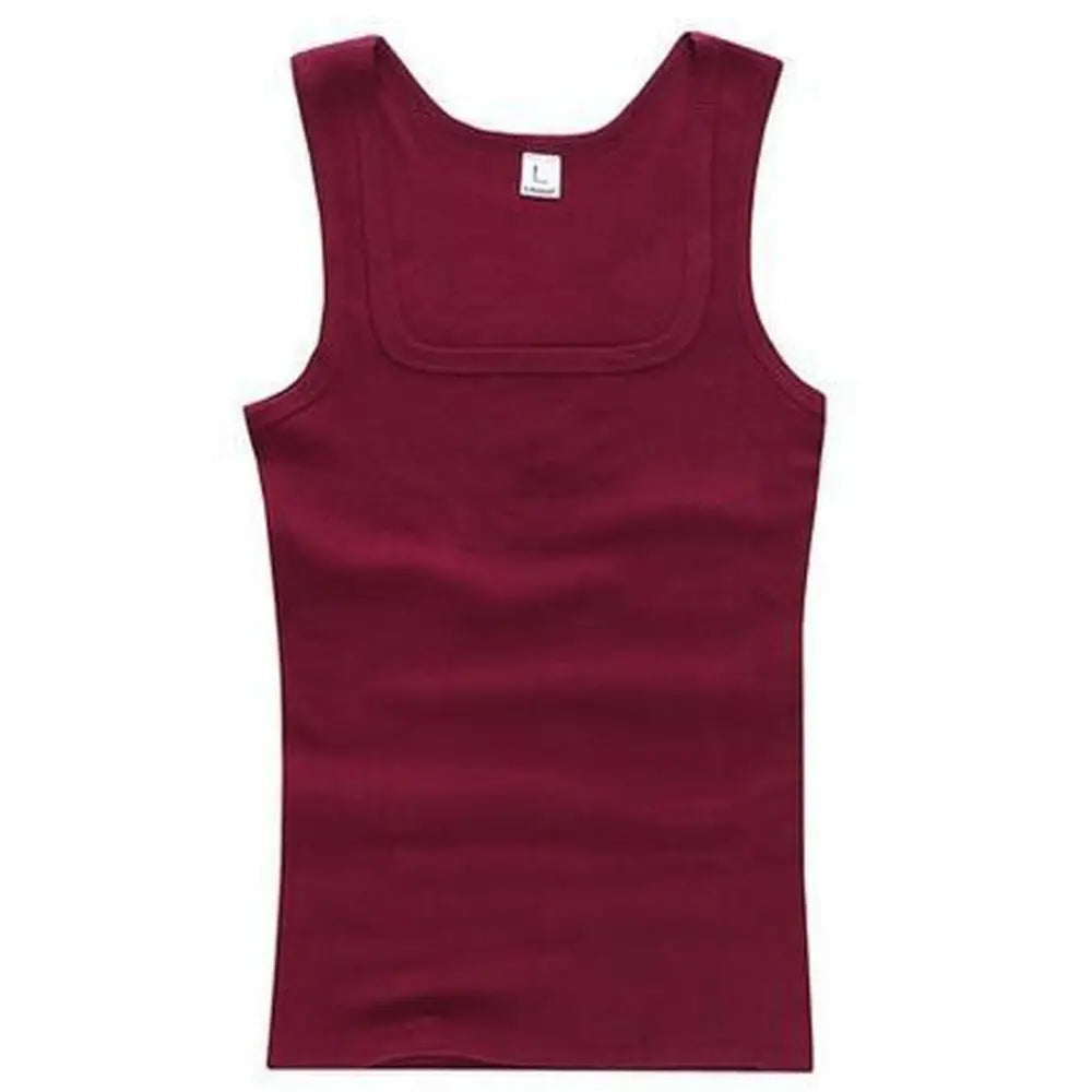 Unisex Cotton Sleeveless Tank Top – Summer Fitness Shirt
