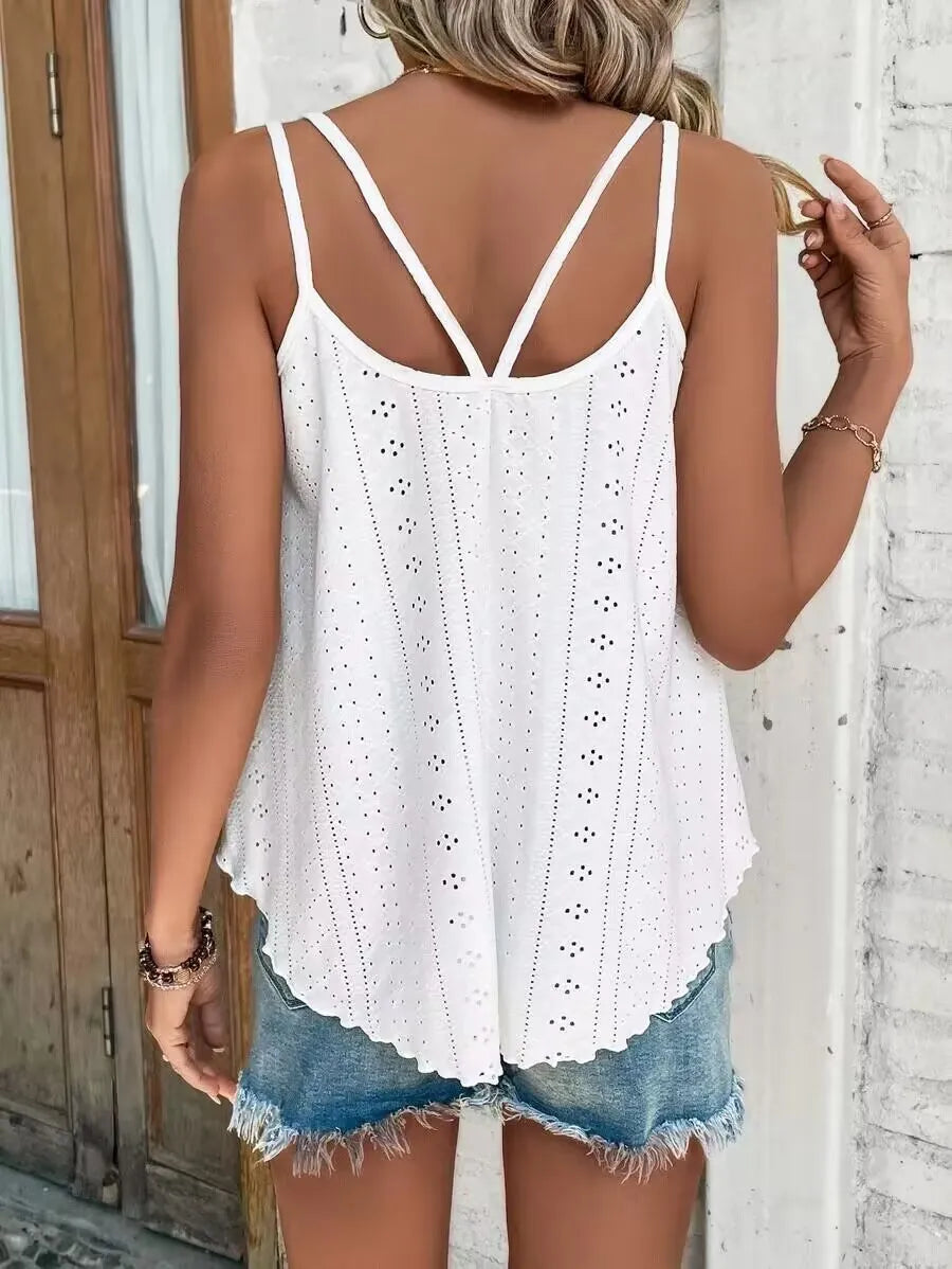 Boho Hollow Out Camisole