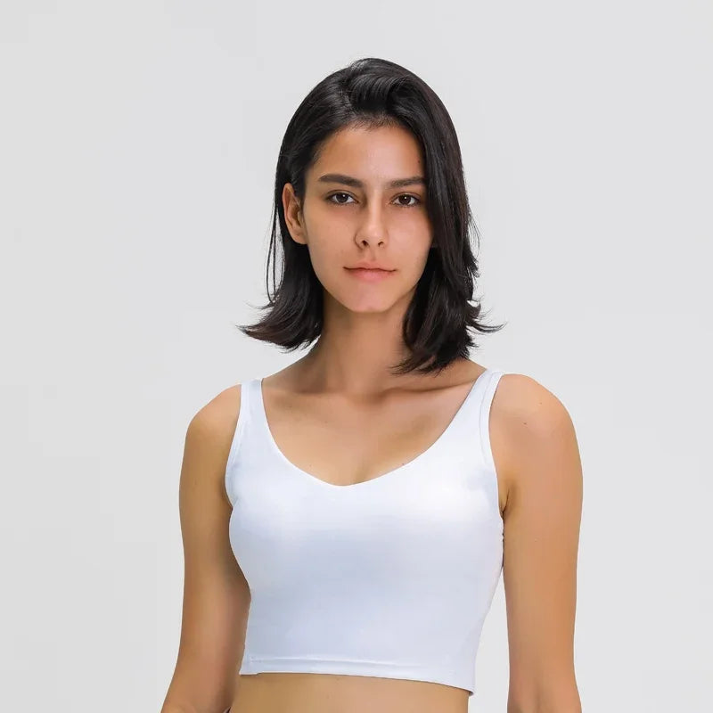 Nepoagym PASSION Longline Sports Bra Tank Top
