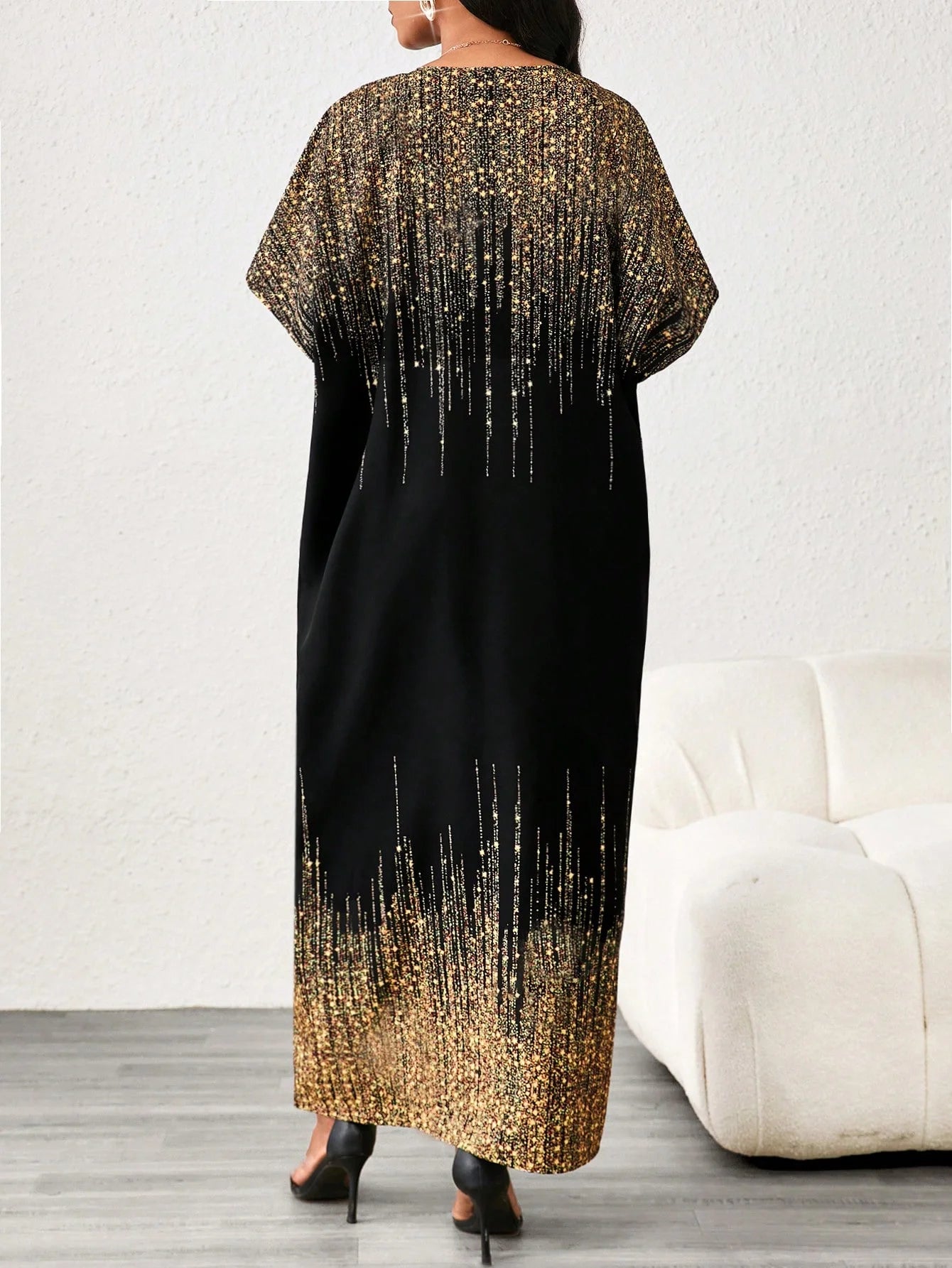 Gradient Summer Banquet Maxi Dress