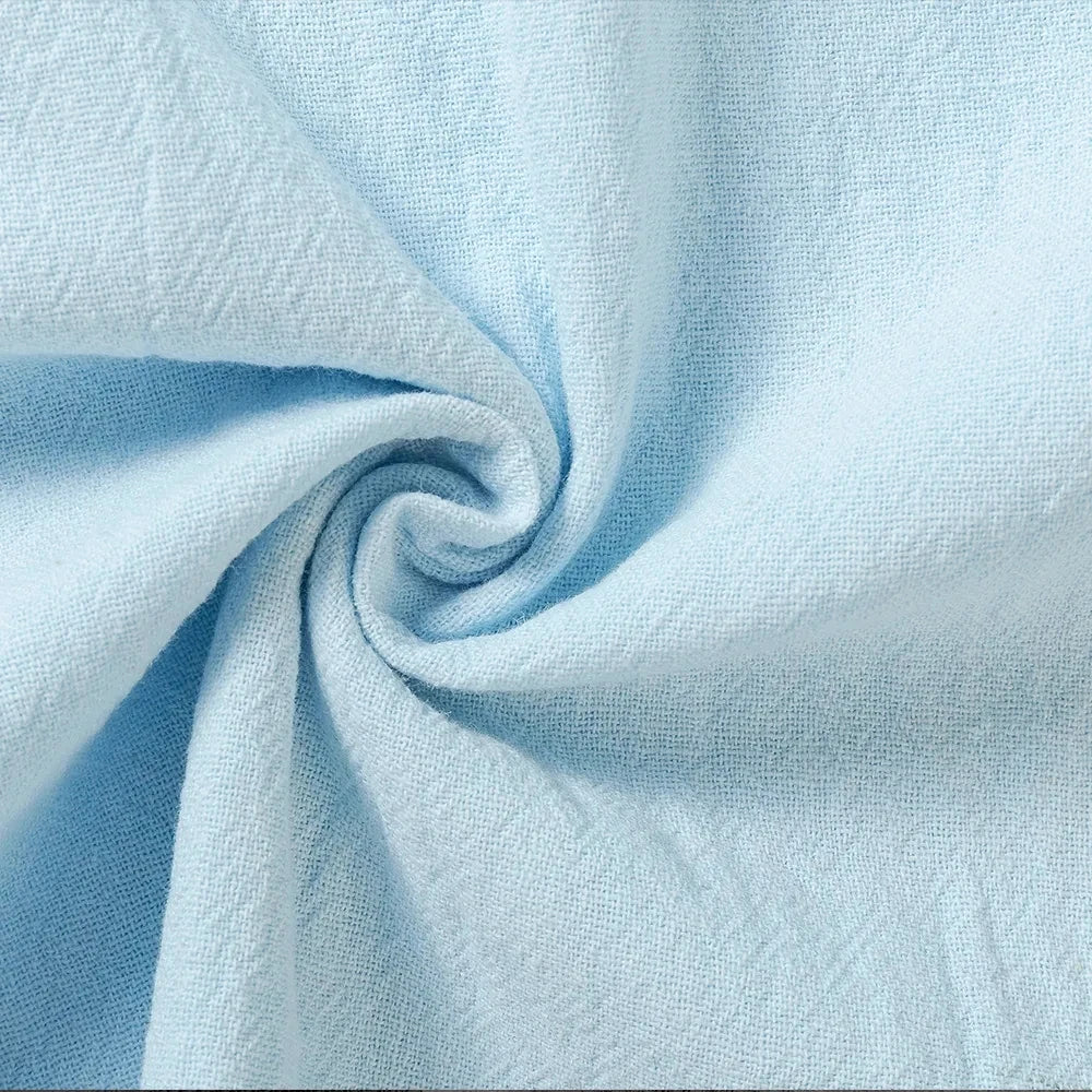 Cotton Linen Pants – Breathable Solid Color Trousers