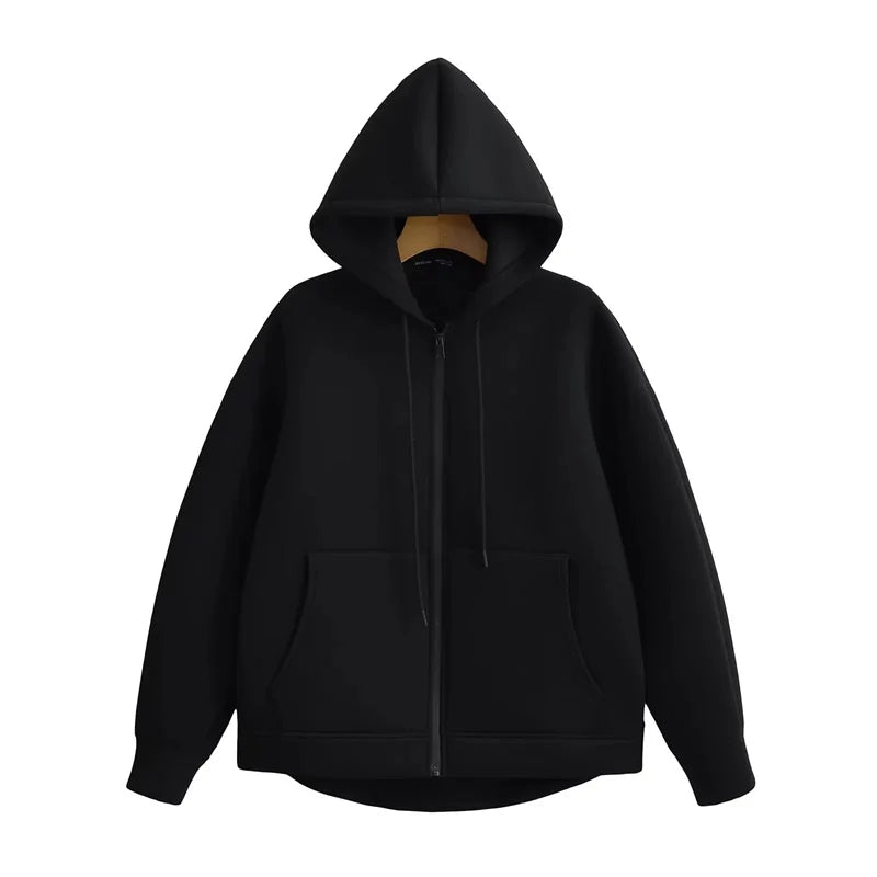 Women’s Oversized Zipper Hoodie