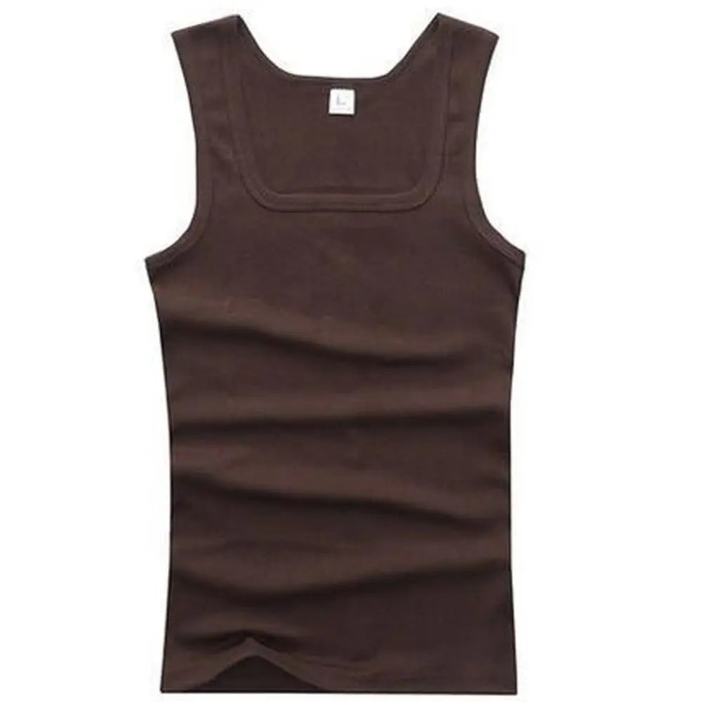Unisex Cotton Sleeveless Tank Top – Summer Fitness Shirt