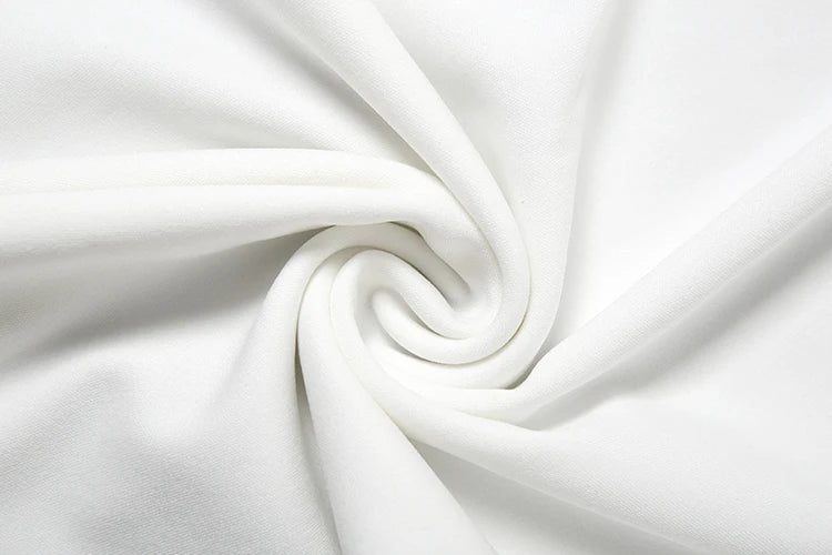 Backless Bodycon Mesh Dress