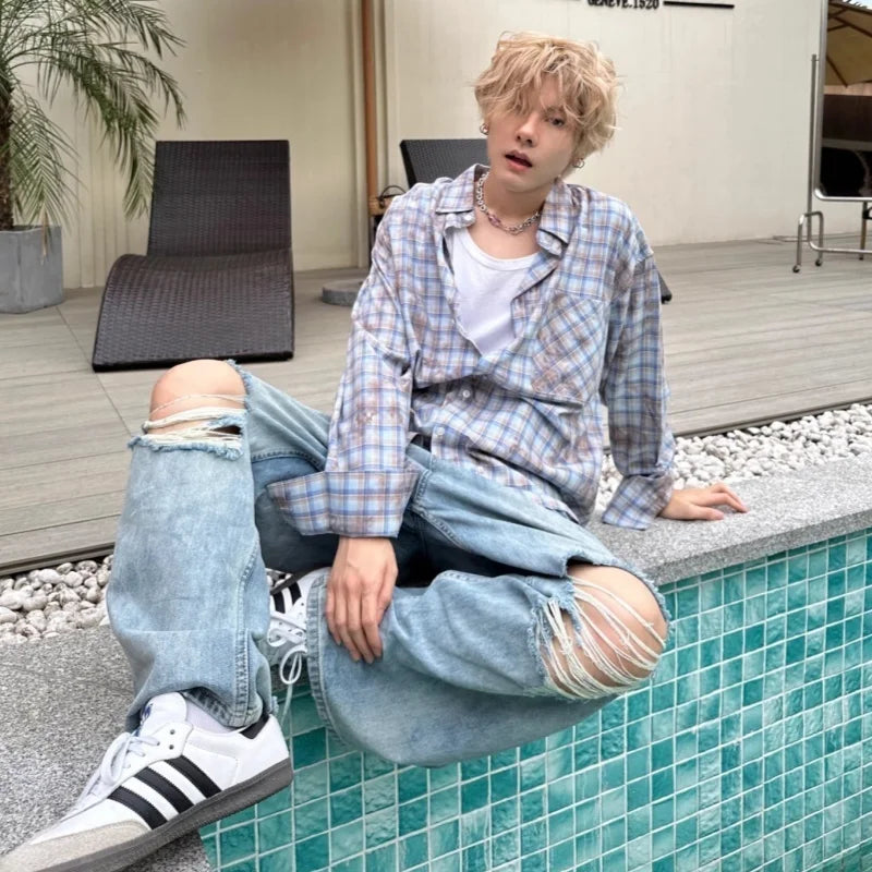 Urban Long Sleeve Shirt with Chest Pockets