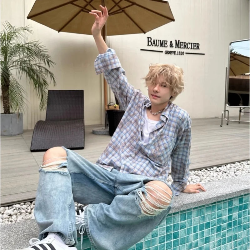 Urban Long Sleeve Shirt with Chest Pockets