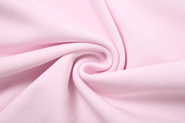 Backless Bodycon Mesh Dress