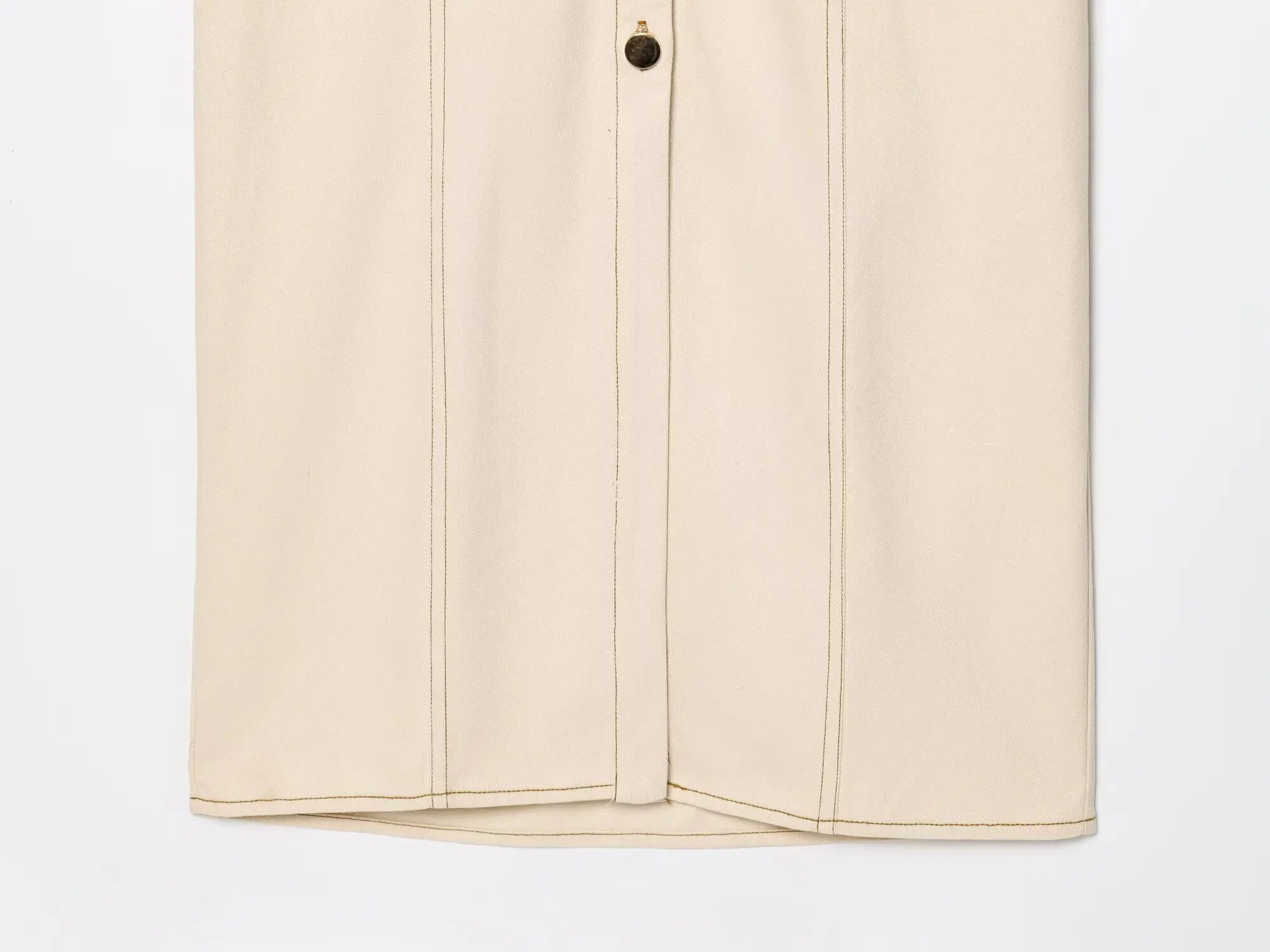 ETJ 2025 Summer Pleated Denim Midi Dress