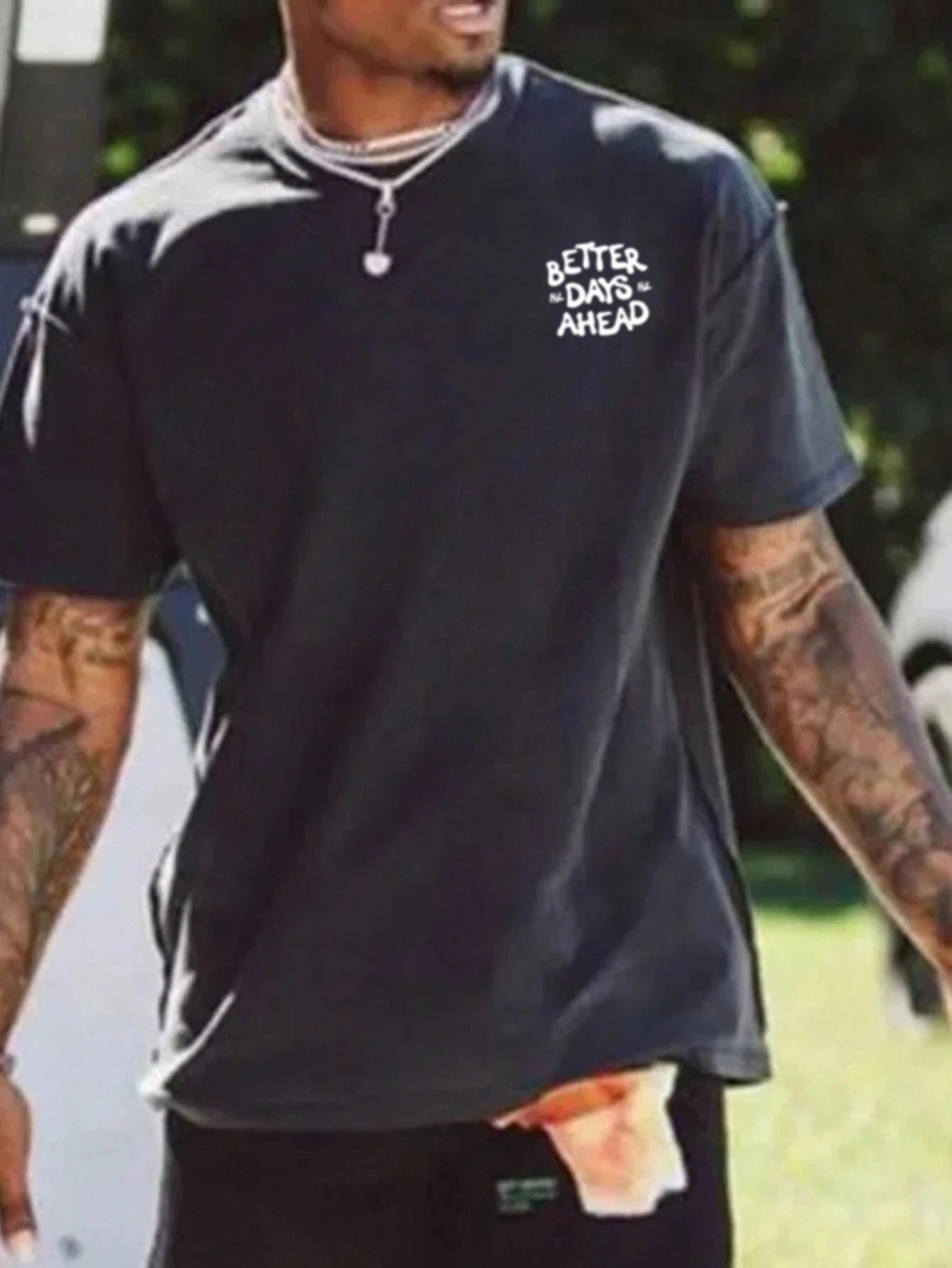 "Better Days Ahead" Men’s Cotton Tee