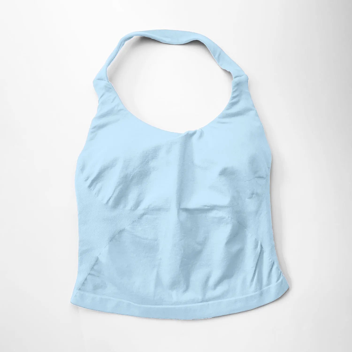 NCLAGEN Women's Padded Halter Gym Top – Strappy Longline Activewear