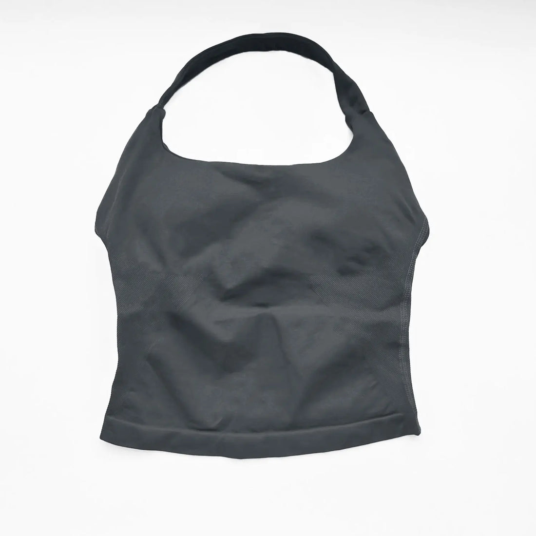 NCLAGEN Women's Padded Halter Gym Top – Strappy Longline Activewear