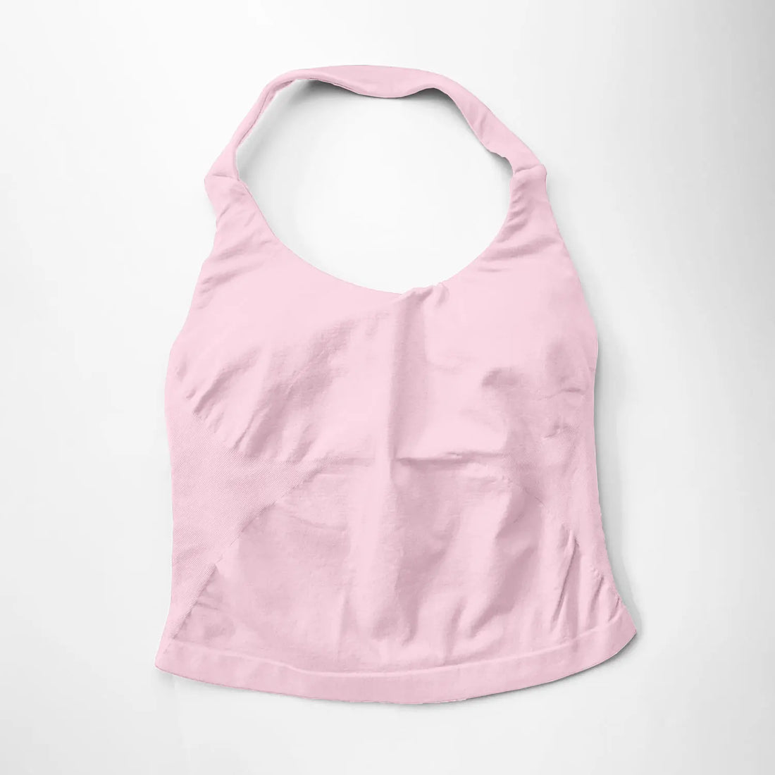 NCLAGEN Women's Padded Halter Gym Top – Strappy Longline Activewear